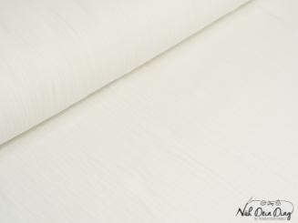 Double Gauze, wollweiß 