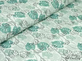 Double Gauze, Monstera 