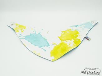 Sabberdichtes Halstuch Farbkleckse 