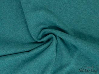 Bündchen dünn, meliert petrol Heike 