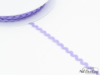Zackenlitze, 5 mm, lila 