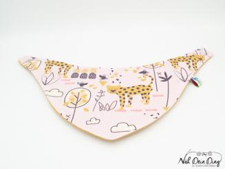 Sabberdichtes Halstuch Fleece Leopard 
