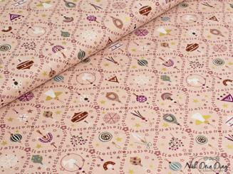 Baumwollstoff Baumschmuck 