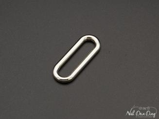 Ovalring, silber, 25 mm 