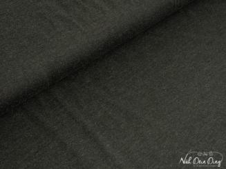 Viskosejersey dunkelgrau meliert 