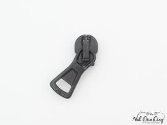 Schieber mit Stopper schwarz 