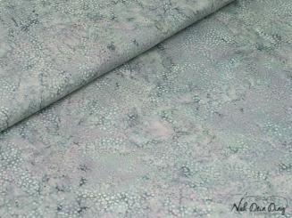 Baumwollstoff Bali Batik Dots, grau 