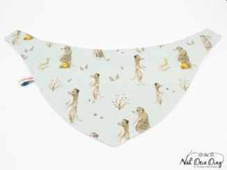 Sabberdichtes Halstuch Erdmännchen 