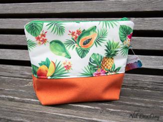 Reißverschlusstasche Früchte 