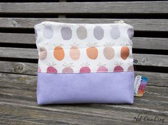 Reißverschlusstasche Ananas 