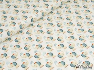 Baumwollstoff kleine Elefanten 