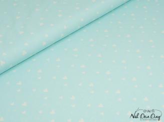 Jersey Herzchen, pastell 