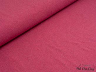 Jersey meliert, pink 
