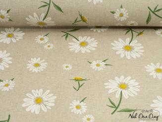 Baumwolle beschichtet, Margeriten 