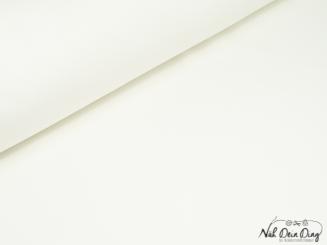 Wintersweat uni wollweiß 