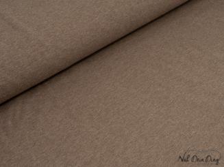 Jersey meliert, hellbraun 