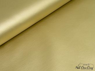 Kunstleder gold 