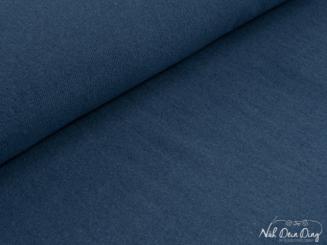 Strick, blau meliert 