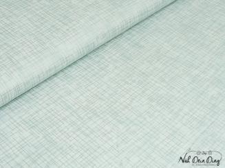 Baumwollstoff ice metallic 