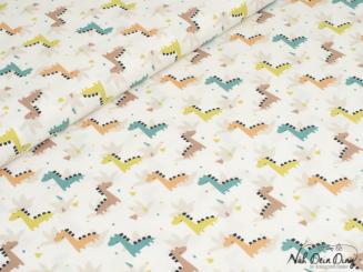 Baumwollstoff little dino 