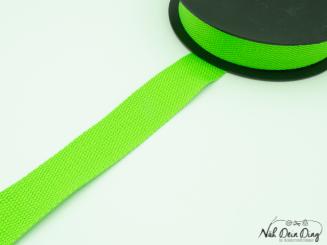 Baumwoll-Gurtband, 30 mm, apfelgrün 