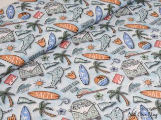 Baumwollstoff Hawaii style 