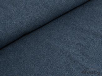 Bündchen dünn, blau meliert Heike 