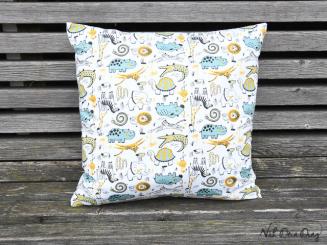 Kissenbezug 40x40 cm Safaritiere 