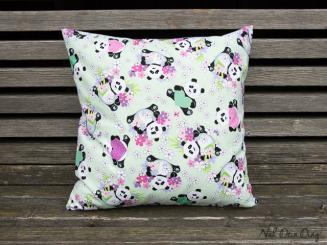 Kissenbezug 40x40 cm Panda 