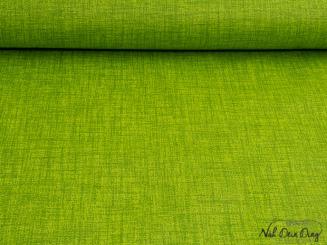 Baumwolle beschichtet grün meliert 