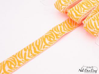 Ethno Gurtband, 30 mm, neon orange 