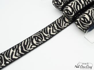 Ethno Gurtband, 30 mm, schwarz 