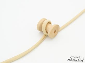 Elasticschlauch, beige, 5 mm 