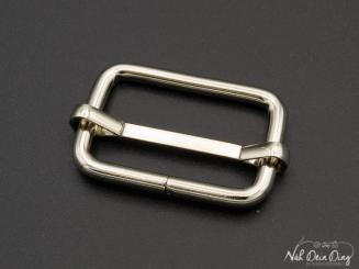 Gurtversteller, silber, 30 mm 