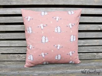 Kissenbezug 40x40 cm, Eulen 