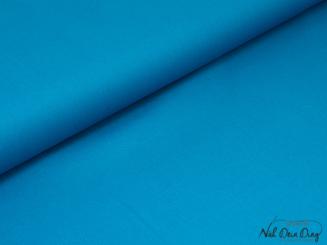 Baumwollstoff uni dunkeltürkis 