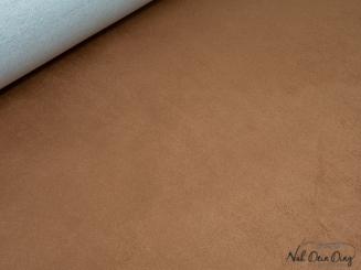 Polsterstoff Velour, rehbraun 