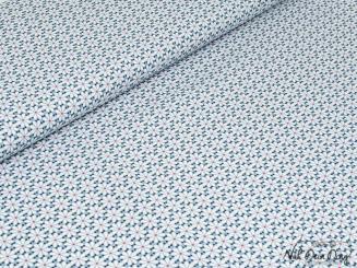 Baumwoll Webware vintage mood, Blütenmuster 