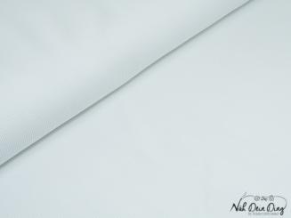 Rippbündchen, weiß 