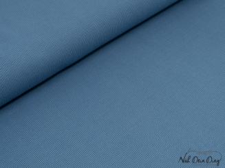 Rippbündchen, rauchblau 