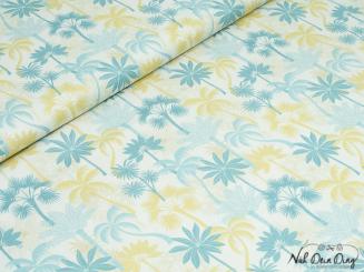 Baumwollstoff Palmen 