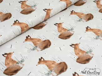 Baumwollstoff Fuchsliebe 