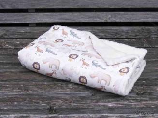 Babydecke afrikanische Tiere 