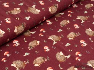 Jersey Igel, dunkelrot 