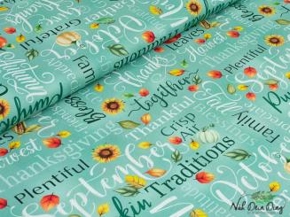 Baumwollstoff Thanksgiving 