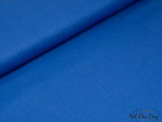 Leinen-/Baumwollmischung royalblau 