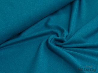 Bündchen dünn, meliert petrolblau Heike 