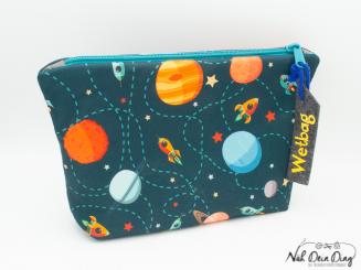 Reißverschlusstasche Wetbag Weltraum 