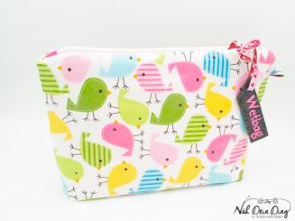 Reißverschlusstasche Wetbag Vögel 