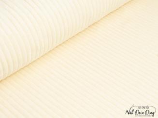 Deko-Breitcord, vanille 